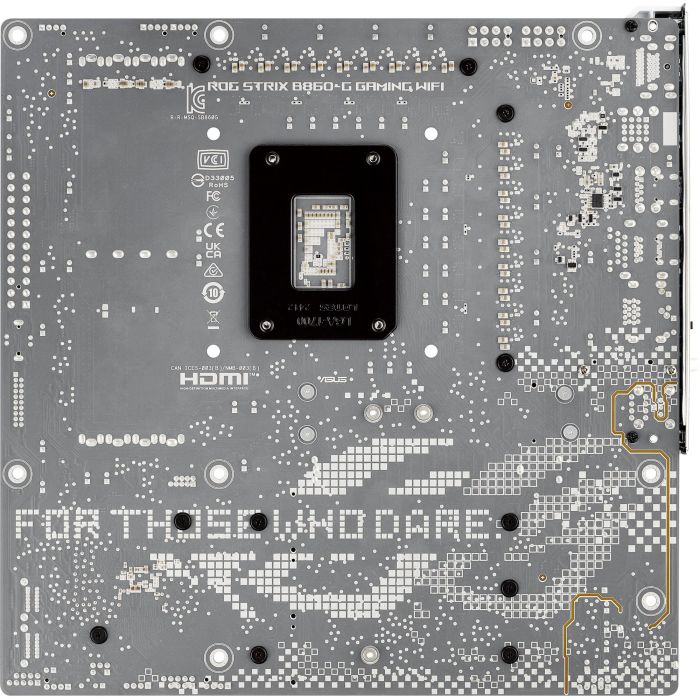 ASUS ROG STRIX B860-G GAMING WiFi Intel B860 LGA 1851 micro ATX, DDR5-SDRAM, Wi-Fi 7, 2.5 Gigabit Ethernet, 90MB1JF0-M0EAY0 9