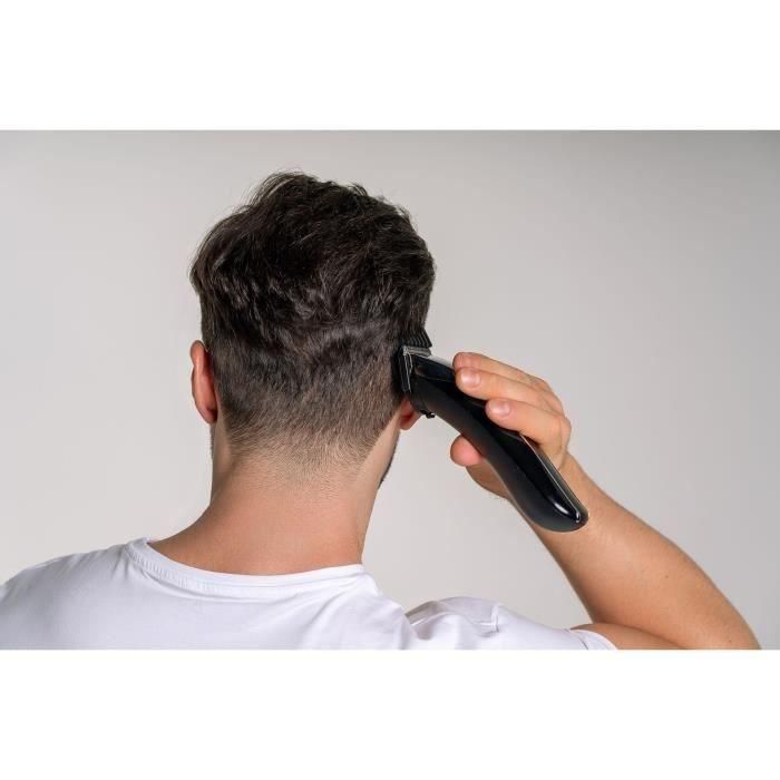 Cortapelos - WAHL - 1911.0467 Lithium Pro LCD Clipper - 6 W - 100 min - 6 peines - Negro 5