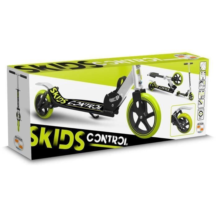 CONTROL DE PATINES Scooter ajustable plegable Suspensiones dobles 180 / 145mm 4