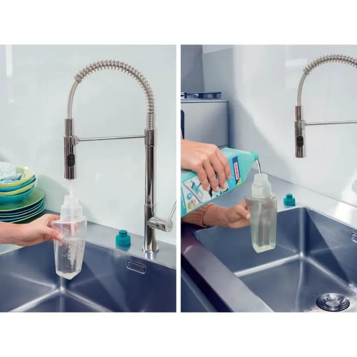 Leifheit Escoba Rociadora Easy Spray XL 56690 con Tanque en Mango para Limpieza Rápida de Pisos Duros y Laminados 2