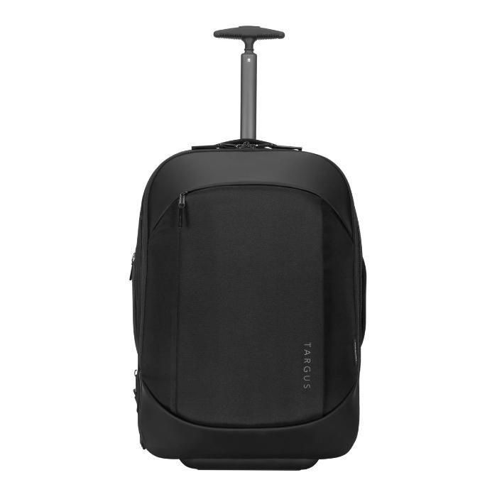 Targus EcoSmart Mobile Tech Traveler Mochila con Ruedas Convertible para Portátil 15.6" con SafePort Sling Expandible 35-40L Negra Equipaje de Mano 10