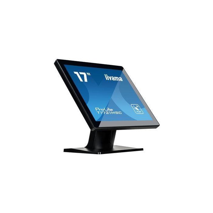 iiyama ProLite T1721MSC-B2 pantalla para PC 43,2 cm (17") 1280 x 1024 Pixeles SXGA LED Pantalla táctil Mesa Negro iiyama ProLite T1721MSC-B2 pantalla para PC 43,2 cm (17") 1280 x 1024 Pixeles SXGA LED Pantalla táctil Mesa Negro