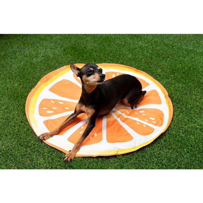 Mascow Alfombra Refrescante para Mascotas Naranja 60x60 cm (Set de 6) 4