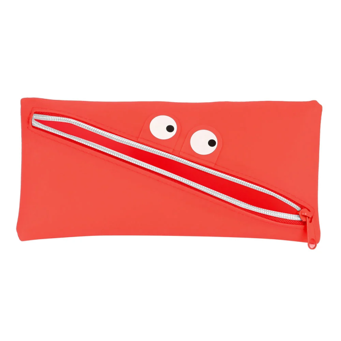 Safta Portatodo Caritas Rojo Silicona Polyester 22x11x1cm 1