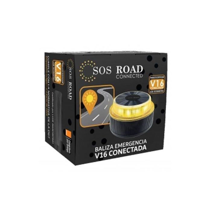 Sos Road Dispositivo Luminoso V16 Señalización Homologado Conectado Con Geolocalización Sos Road Dispositivo Luminoso V16 Señalización Homologado Conectado Con Geolocalización