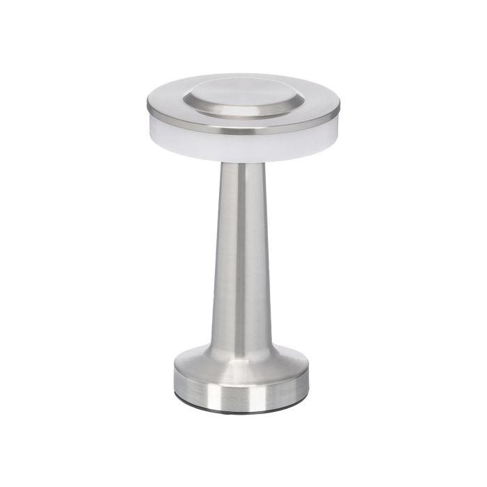 Lampara Sobremesa Toque Gris Giftdecor 12 cm x 20 cm x 9 cm 1