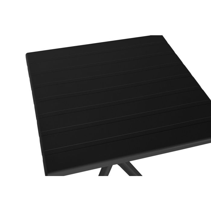 Mesa Terraza Y Jardin DKD Home Decor Negro 70 x 75 x 70 cm 4 Mesa Terraza Y Jardin DKD Home Decor Negro 70 x 75 x 70 cm 4