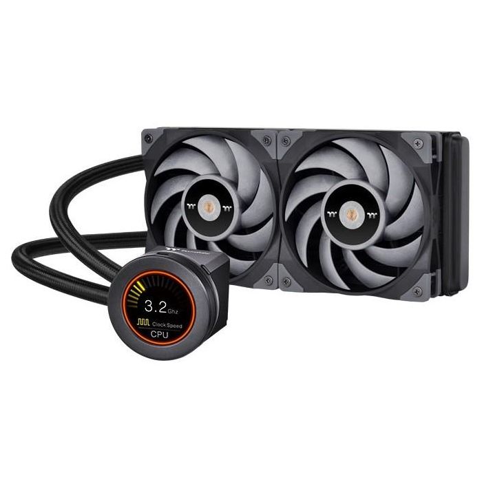 Thermaltake TOUGHLIQUID Ultra 240 All-In-One Liquid Cooler 240mm CL-W322-PL12GM-B, Sistema de Refrigeración Líquida, Radiador de Aluminio, Ventilador 12cm 2500 RPM, Iluminación RGB 0 Thermaltake TOUGHLIQUID Ultra 240 All-In-One Liquid Cooler 240mm CL-W322-PL12GM-B, Sistema de Refrigeración Líquida, Radiador de Aluminio, Ventilador 12cm 2500 RPM, Iluminación RGB 0
