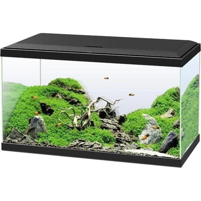 Acuario - CIANO - 60 L - Filtro - LED - Calefacción - Espuma 30 PPI - CF80 - Negro 0 Acuario - CIANO - 60 L - Filtro - LED - Calefacción - Espuma 30 PPI - CF80 - Negro 0
