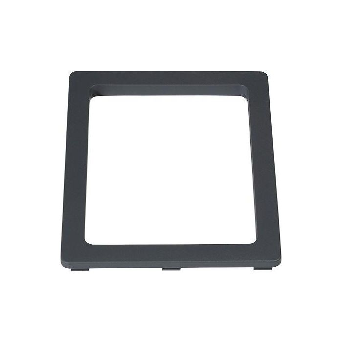 PROBBAX - PB-1031-GRY - Inserto Mix & Match de apertura rectangular para tapa PB-1030 - 28,3 x 23 x 1,8 cm - Gris