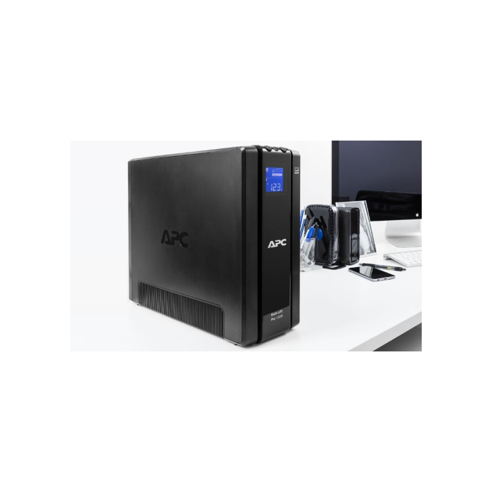 APC BR1500G-GR Sistema de Alimentación Ininterrumpida (UPS) Línea Interactiva 1,5 kVA 865 W 6 Salidas AC 2 APC BR1500G-GR Sistema de Alimentación Ininterrumpida (UPS) Línea Interactiva 1,5 kVA 865 W 6 Salidas AC 2