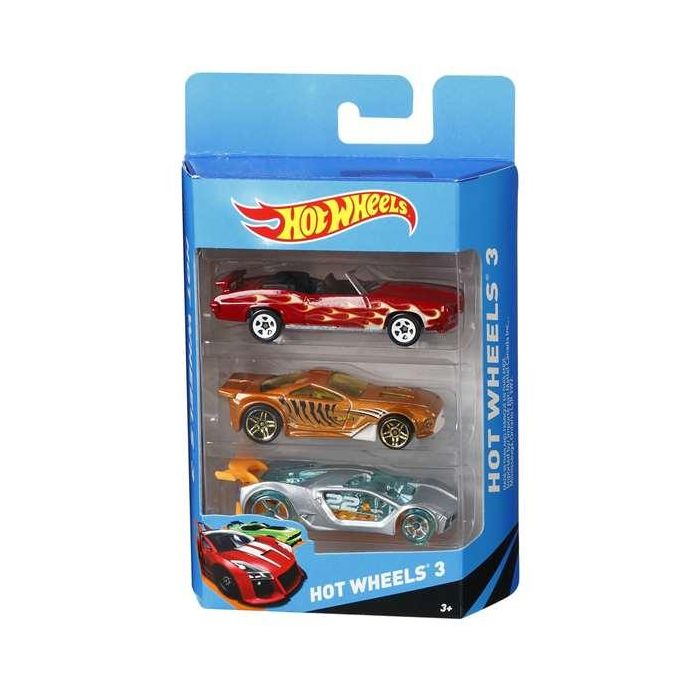 Mattel Coche Hot Wheels Pack 3 Coches Modelos Surtidos 2