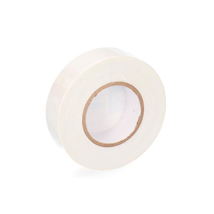Edm Cinta aislante calidad supra blanca 20 m x 19 mm 2
