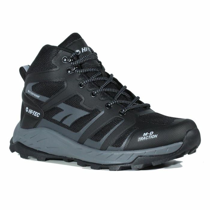 Botas de Montaña Hi-Tec Toubkal Mid Waterproof Negro 2 Botas de Montaña Hi-Tec Toubkal Mid Waterproof Negro 2