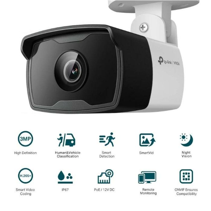 TP-LINK VIGI C330I(4MM) 3MP OUTDOOR BULLET NETWORK CAMERA 21 TP-LINK VIGI C330I(4MM) 3MP OUTDOOR BULLET NETWORK CAMERA 21