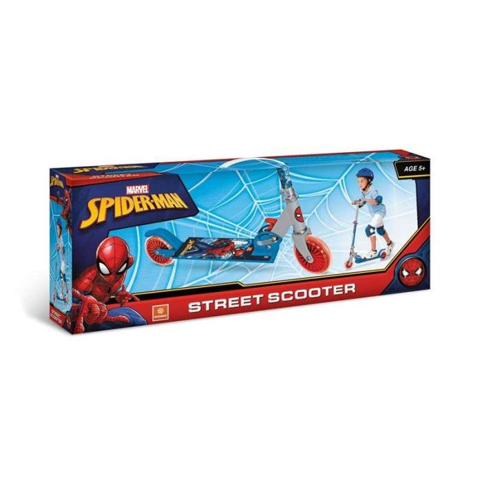 Patinete aluminio spiderman 2 ruedas 80x55,5x9,5cm Patinete aluminio spiderman 2 ruedas 80x55,5x9,5cm