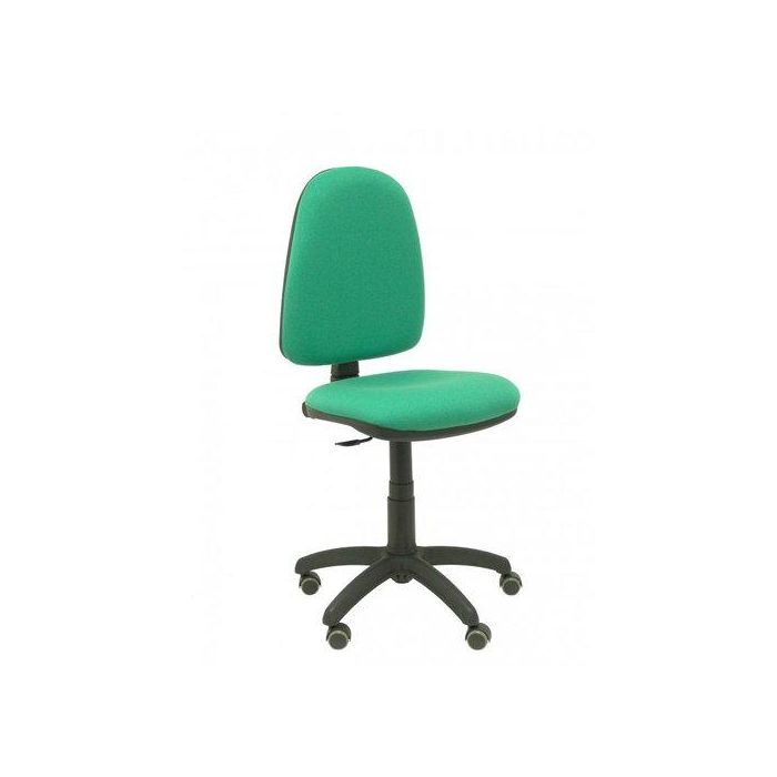 Silla Piqueras Y Crespo Ayna Mecanismo Contacto Permanente Ruedas De Parquet Asiento Y Respaldo Tapizado Bali Verde