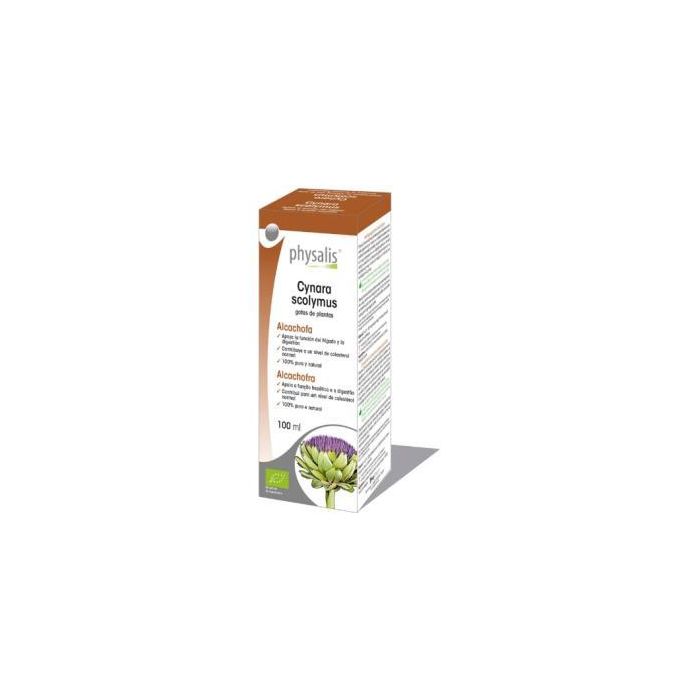 PHYSALIS Extracto de Alcachofa (Cynara Scolymus) Bio 100ml – Ayuda Digestiva para Pesadez de Estómago