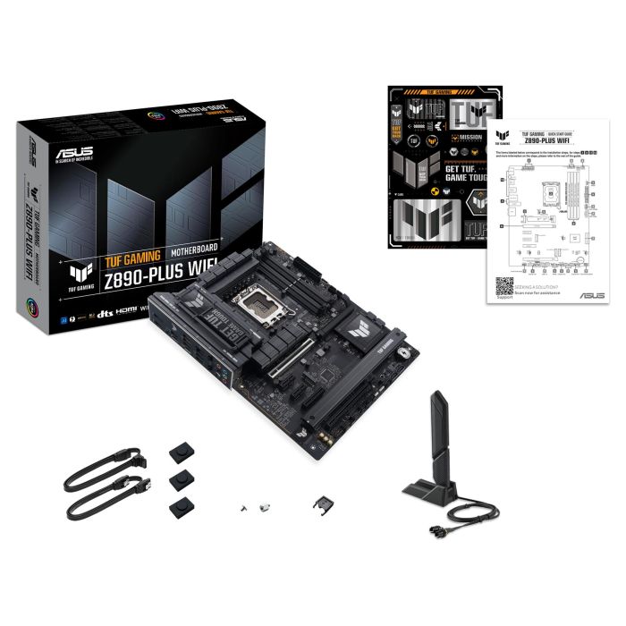 ASUS TUF GAMING Z890-PLUS WiFi Placa Base LGA1851 con Chipset Intel Z890, DDR5, ATX 6