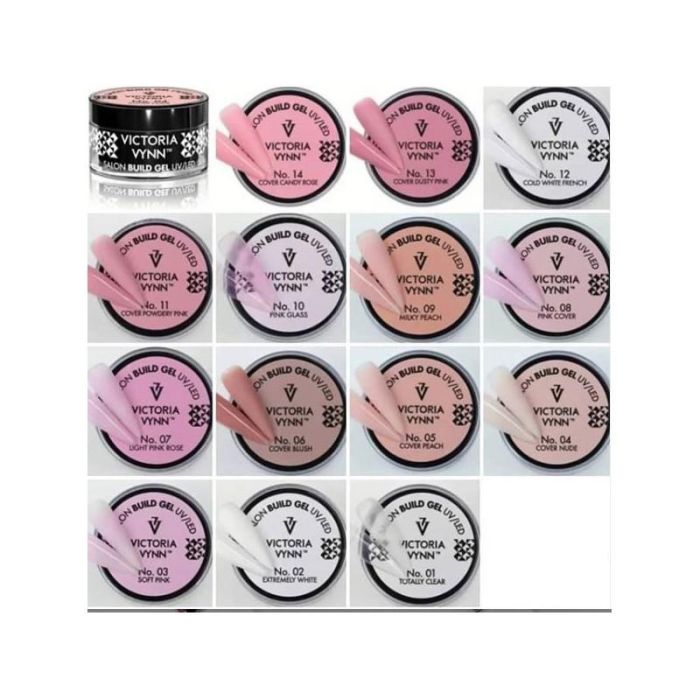 Build Gel Uv-Led Cover Powdery Pink 11 50 mL Victoria Vynn