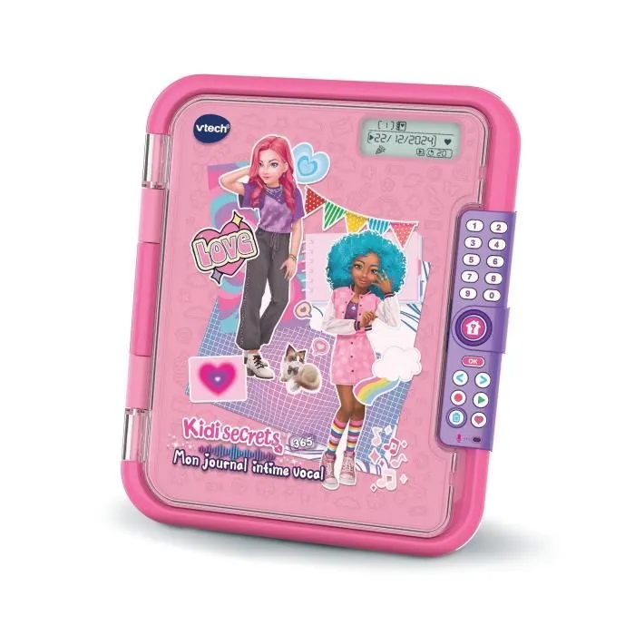 Vtech Mi Diario Vocal Kidisecrets 365 - VTE3417765819056 - Idioma francés 1 Vtech Mi Diario Vocal Kidisecrets 365 - VTE3417765819056 - Idioma francés 1