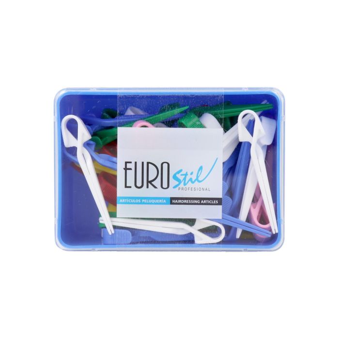 Eurostil 5 Dcns Pinzas Plastico Color Me(00056)