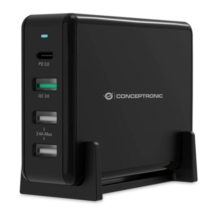 Cargador Conceptronic Ozul01B Carga Rapida Pd Cargador Conceptronic Ozul01B Carga Rapida Pd
