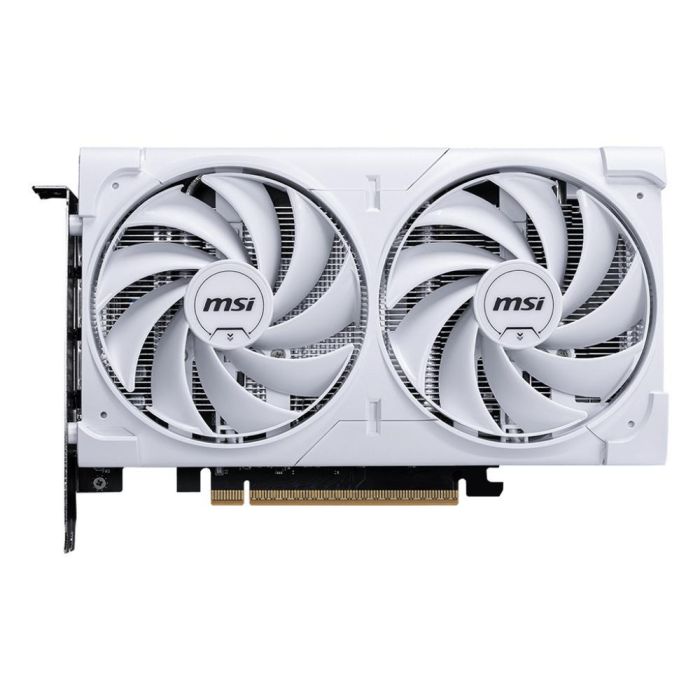MSI NVIDIA GeForce RTX 5060 VENTUS 2X OC Tarjeta Gráfica 8GB GDDR7 PCI Express 5.0 Blanco con 2 Ventiladores 1 MSI NVIDIA GeForce RTX 5060 VENTUS 2X OC Tarjeta Gráfica 8GB GDDR7 PCI Express 5.0 Blanco con 2 Ventiladores 1