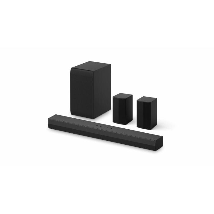 LG S40TR Barra de Sonido 4.1 Canales 400W Negro con Subwoofer Inalámbrico y Dolby Atmos, DTS Digital Surround 50 LG S40TR Barra de Sonido 4.1 Canales 400W Negro con Subwoofer Inalámbrico y Dolby Atmos, DTS Digital Surround 50