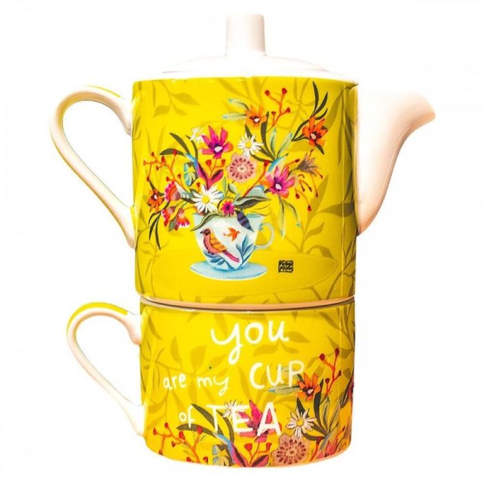 Enesco Tetera y Taza