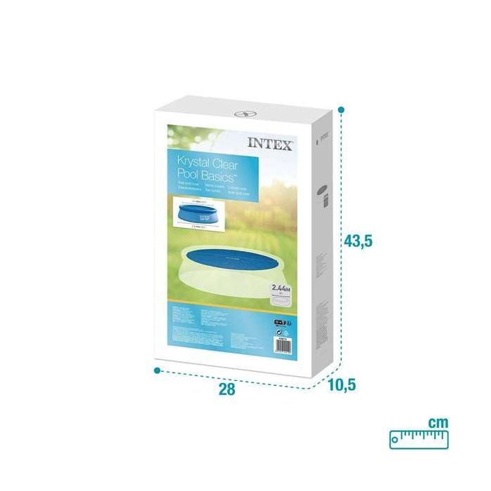Intex Cobertor Solar Piscina Easy Set Diámetro 244 cm PVC 6