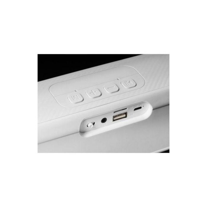 Mars Gaming MSB-XT Altavoz Portátil 2en1 Barra de Sonido Bluetooth 20W con RGB, 4 Drivers, 8h Autonomía Blanca 4 Mars Gaming MSB-XT Altavoz Portátil 2en1 Barra de Sonido Bluetooth 20W con RGB, 4 Drivers, 8h Autonomía Blanca 4