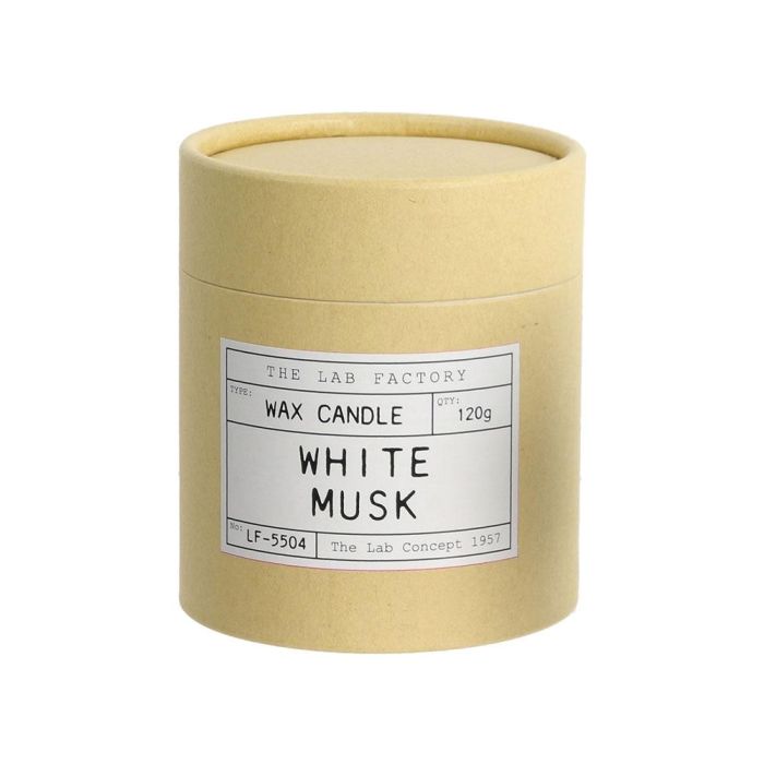 Home Deco Factory Vela Cera 120G Apothicaire Vaso Cristal Mecha Madera Aromas Variados 1