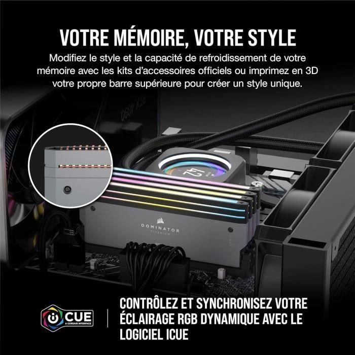Corsair CMP64GX5M2B6000Z30 Memoria RAM DDR5 64GB (2x32GB) 6000MHz RGB Doble Canal 3 Corsair CMP64GX5M2B6000Z30 Memoria RAM DDR5 64GB (2x32GB) 6000MHz RGB Doble Canal 3