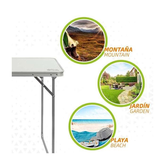 Mesa 80x60x70 cm+2 sillas plegables 53x47x40/85 cm en bolsa 8 Mesa 80x60x70 cm+2 sillas plegables 53x47x40/85 cm en bolsa 8