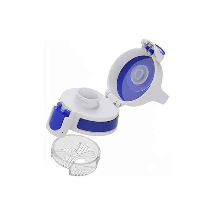 SIGG SG8951.00 ONE MyPlanet Botella de Agua de Tritan Total Clear Azul 0,75L 750 ml Apto Lavavajillas, Sin BPA