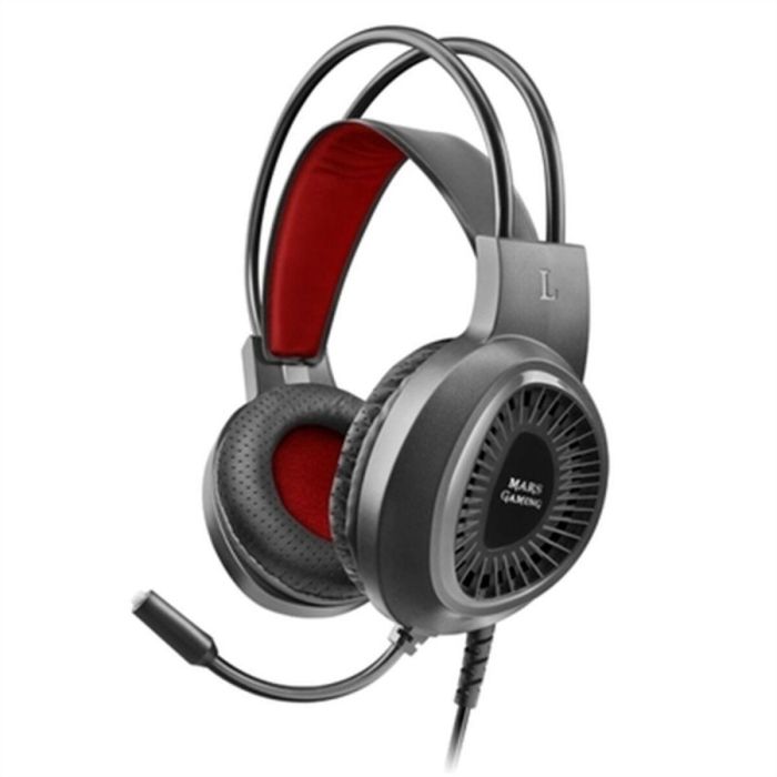 Auricular con Micrófono Gaming Mars Gaming MH120 PC PS4 PS5 XBOX Negro Auricular con Micrófono Gaming Mars Gaming MH120 PC PS4 PS5 XBOX Negro