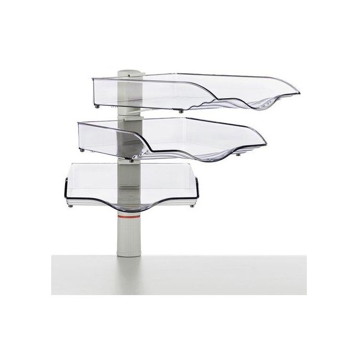 Bandeja Sobremesa Novus Copyswinger Iii Gris Claro Modulo De 3