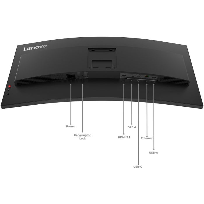 Lenovo T34WD-40 Monitor ThinkVision 34" Curvo VA WQHD (3440x1440) 120Hz USB-C Docking 96W 12