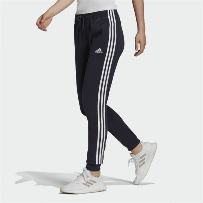 Pantalón Largo Deportivo Adidas Essentials 3 Bandas W Azul marino Mujer 5 Pantalón Largo Deportivo Adidas Essentials 3 Bandas W Azul marino Mujer 5