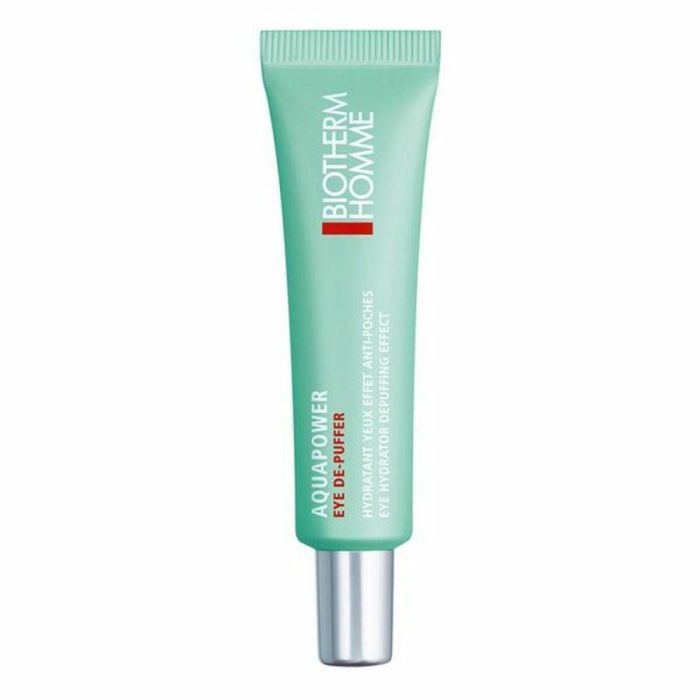 Biotherm HOMME AQUAPOWER Eye De-Puffer Sérum Contorno de Ojos para Hombre Anti-Bolsas y Ojeras, Hidratante y Refrescante Gel 15 ml Biotherm HOMME AQUAPOWER Eye De-Puffer Sérum Contorno de Ojos para Hombre Anti-Bolsas y Ojeras, Hidratante y Refrescante Gel 15 ml