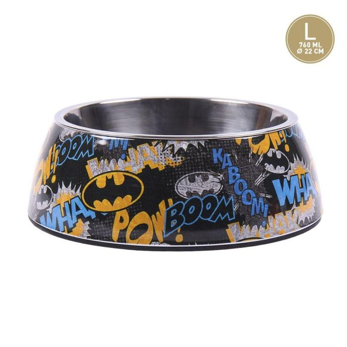Comedero para Perro Batman 760 ml Melamina Metal Multicolor 7 Comedero para Perro Batman 760 ml Melamina Metal Multicolor 7