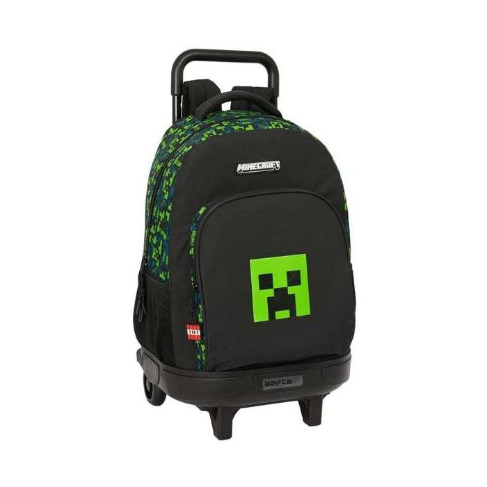 Mochila Safta Grande Con Ruedas Compact Extraible Minecraft Tnt 450x330x220 mmã Mochila Safta Grande Con Ruedas Compact Extraible Minecraft Tnt 450x330x220 mmã
