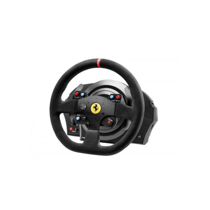 Thrustmaster Volante + Pedales T300 Ferrari Integral Alcantara Edition para Ps3/Ps4/Pc (4160652) 1