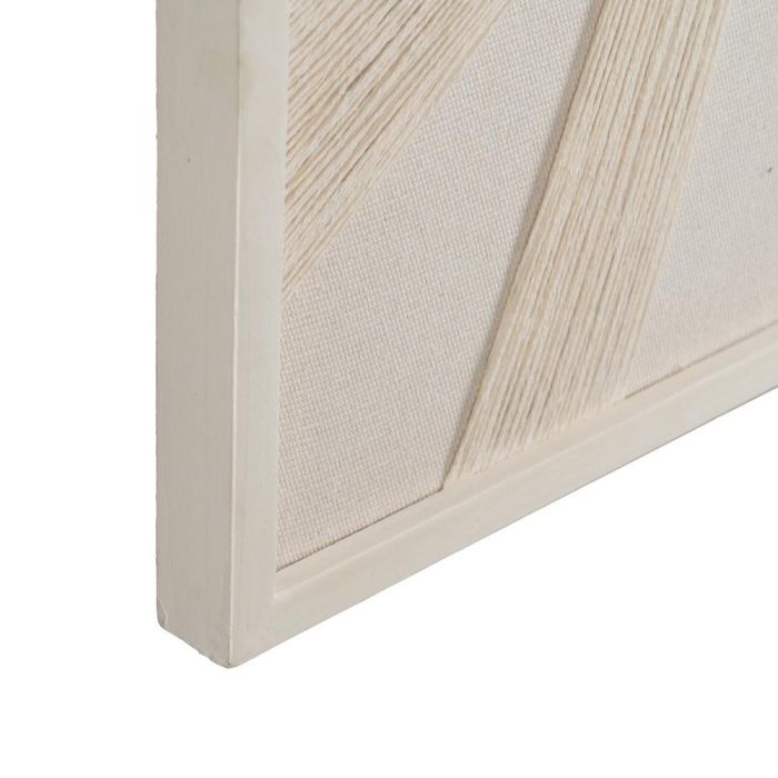 Cuadro Beige Dm-Madera Decoración 60 X 3 X 80 cm