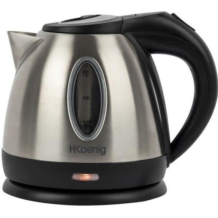 Hervidor eléctrico H.KoeNIG BO12 - Acero inoxidable Hervidor eléctrico H.KoeNIG BO12 - Acero inoxidable