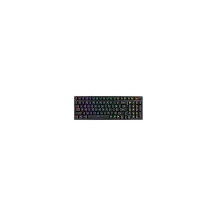 Asus ROG Strix Scope II 96 RX Wireless Teclado Gaming, 96% Layout, Switches Ópticos ROG RX, Bluetooth, 2.4GHz, USB-C, Negro - 90MP03S0-BKSA00 2