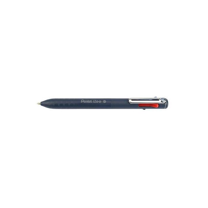 Boligrafo De 4 Colores Pentel Izee 0,7Mm (Azul, Negro, Rojo Y Verde) 12 unidades