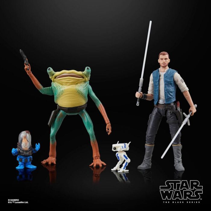 Blister 2 figuras Cal Kestis Turgle & Skoova Stev Star Wars 15cm 2