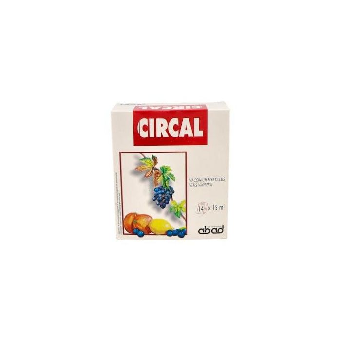 KILUVA - ABAD Circal 14Sbrs. Complemento Vaso-Protector y Antioxidante, para Piernas y Circulación
